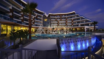 Квартира 1+1 с видом на море, 80 кв.м. Конаклы, Алания - Ракурс 20