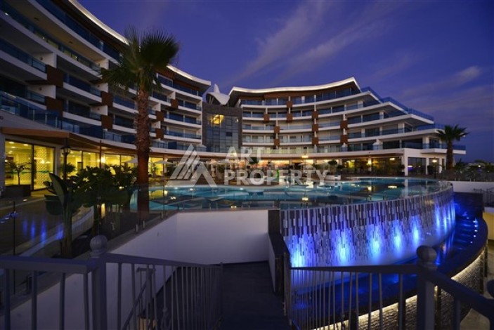 Квартира 1+1 с видом на море, 80 кв.м. Конаклы, Алания - Ракурс 19