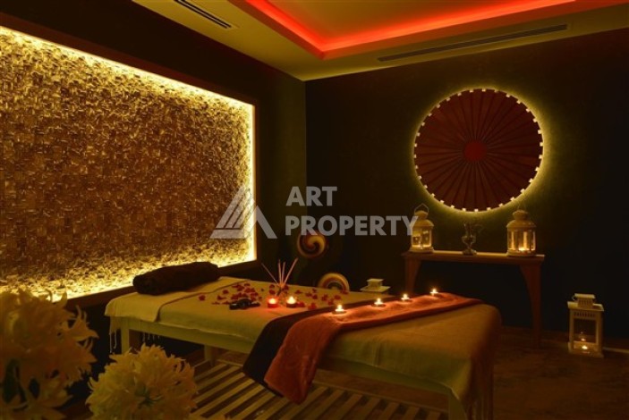 Квартира 1+1 с видом на море, 80 кв.м. Конаклы, Алания - Ракурс 21