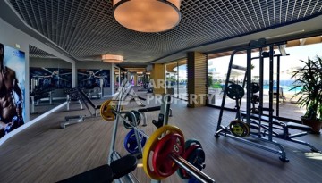 Квартира 1+1 с видом на море, 80 кв.м. Конаклы, Алания - Ракурс 24