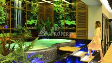 Квартира 1+1 с видом на море, 80 кв.м. Конаклы, Алания - Ракурс 25