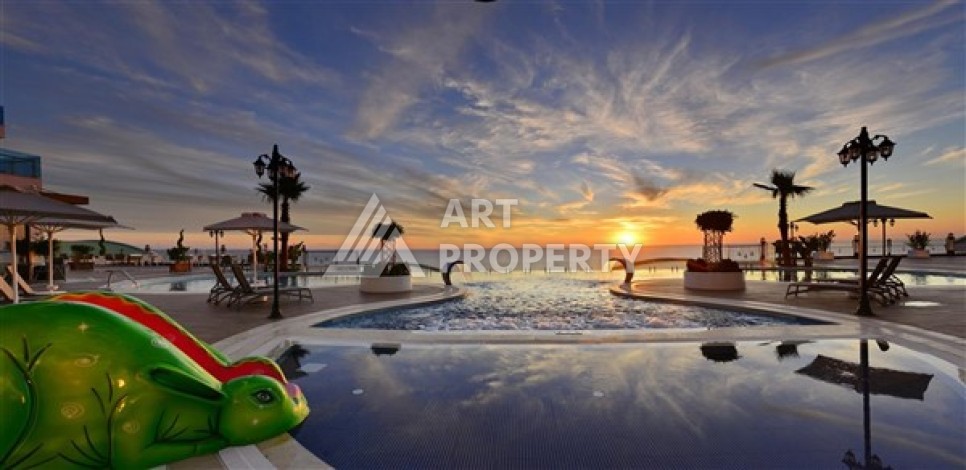 Квартира 1+1 с видом на море, 80 кв.м. Конаклы, Алания - Ракурс 25