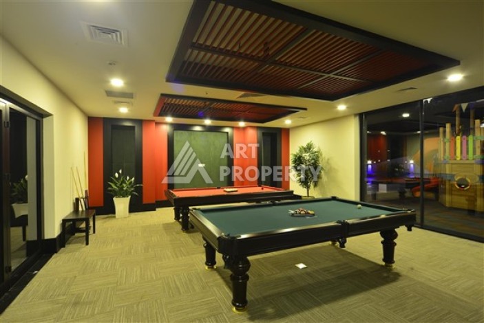 Квартира 1+1 с видом на море, 80 кв.м. Конаклы, Алания - Ракурс 26