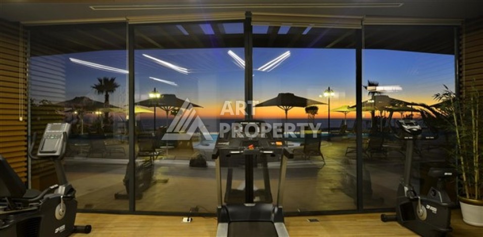 Квартира 1+1 с видом на море, 80 кв.м. Конаклы, Алания - Ракурс 27