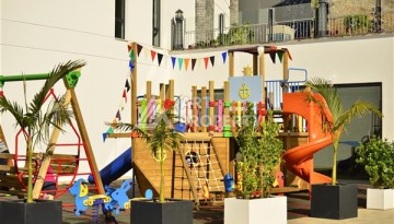 Квартира 1+1 с видом на море, 80 кв.м. Конаклы, Алания - Ракурс 32