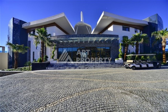 Квартира 1+1 с видом на море, 80 кв.м. Конаклы, Алания - Ракурс 32