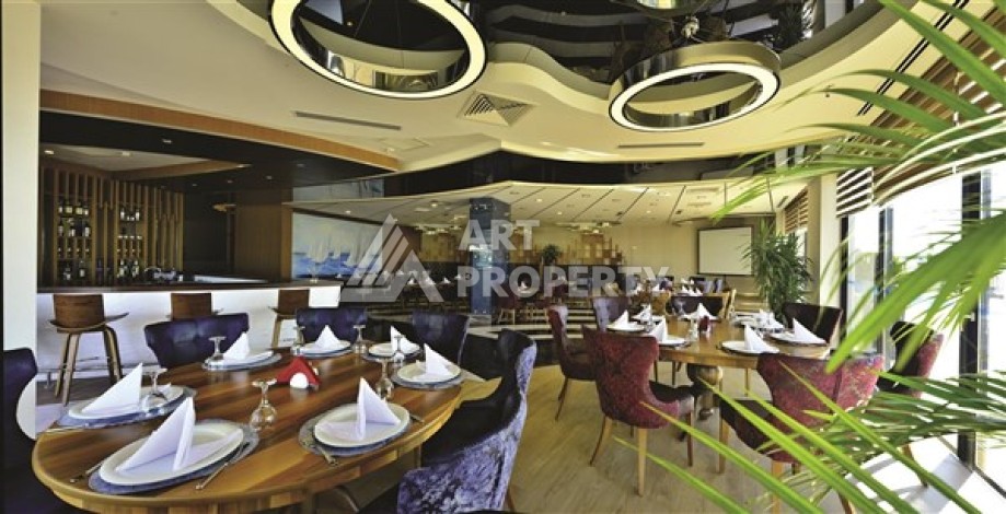 Квартира 1+1 с видом на море, 80 кв.м. Конаклы, Алания - Ракурс 33