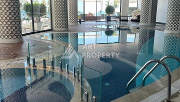 Квартира 1+1 с видом на море, 80 кв.м. Конаклы, Алания - Ракурс 36