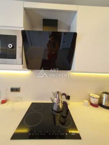 Квартира 1+1 с видом на море, 80 кв.м. Конаклы, Алания - Ракурс 44