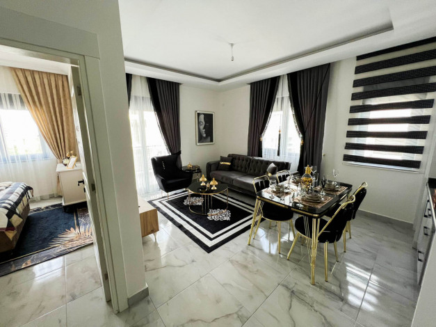 Новая квартира в современном комплексе в Махмутларе, Алания, 55 м2 - Ракурс 2