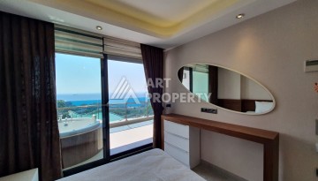 Квартира 1+1 с видом на море, 80 кв.м. Конаклы, Алания - Ракурс 50