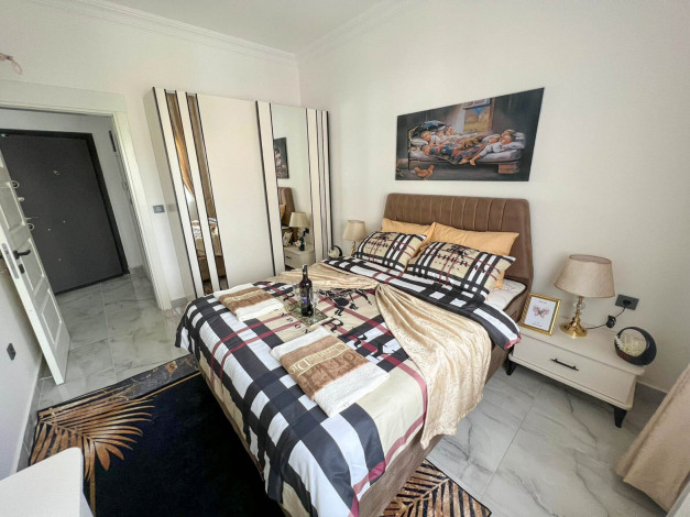 Новая квартира в современном комплексе в Махмутларе, Алания, 55 м2 - Ракурс 5