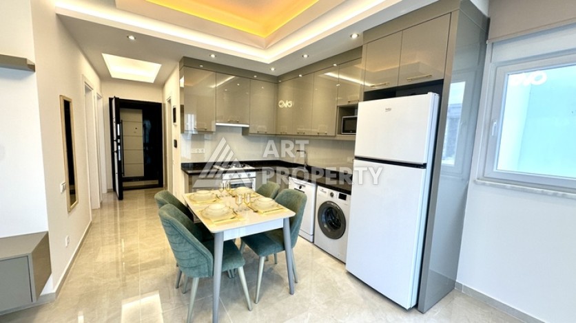 Стильная квартира 2+1 в резиденции люкс класса. Махмутлар, Алания - Ракурс 2