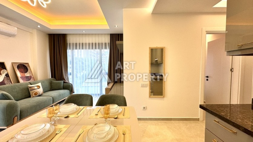 Стильная квартира 2+1 в резиденции люкс класса. Махмутлар, Алания - Ракурс 3