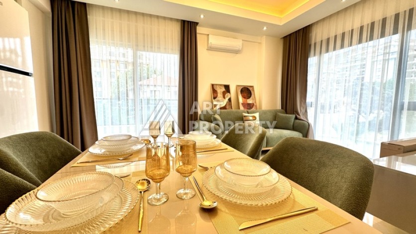 Стильная квартира 2+1 в резиденции люкс класса. Махмутлар, Алания - Ракурс 4