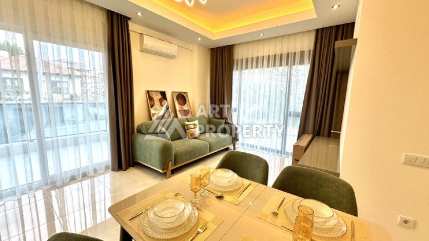 Стильная квартира 2+1 в резиденции люкс класса. Махмутлар, Алания - Ракурс 9