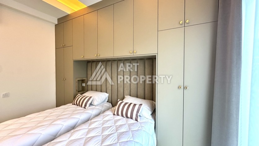 Стильная квартира 2+1 в резиденции люкс класса. Махмутлар, Алания - Ракурс 21