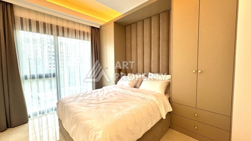 Стильная квартира 2+1 в резиденции люкс класса. Махмутлар, Алания - Ракурс 22