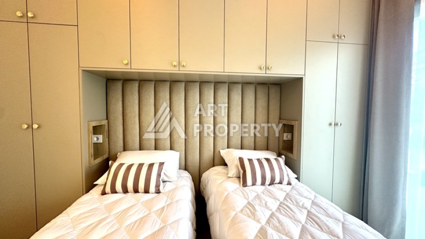 Стильная квартира 2+1 в резиденции люкс класса. Махмутлар, Алания - Ракурс 23