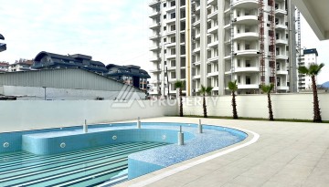 Стильная квартира 2+1 в резиденции люкс класса. Махмутлар, Алания - Ракурс 35