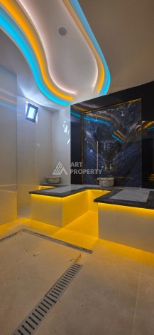 Стильная квартира 2+1 в резиденции люкс класса. Махмутлар, Алания - Ракурс 39