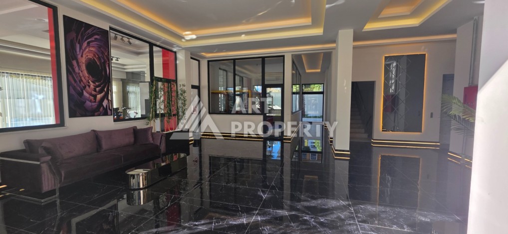 Стильная квартира 2+1 в резиденции люкс класса. Махмутлар, Алания - Ракурс 42