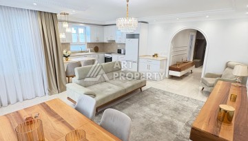 Уютная квартира 2+1 с меюелью, 450 м от моря. Махмутлар, Алания - Ракурс 1