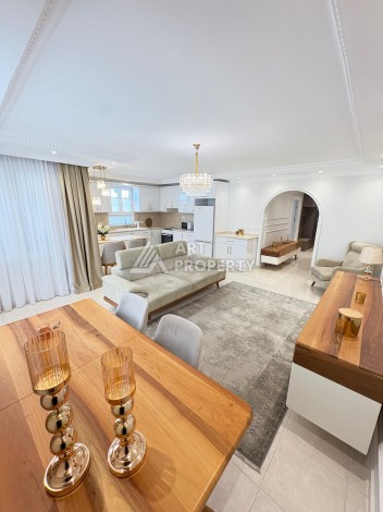 Уютная квартира 2+1 с меюелью, 450 м от моря. Махмутлар, Алания - Ракурс 0