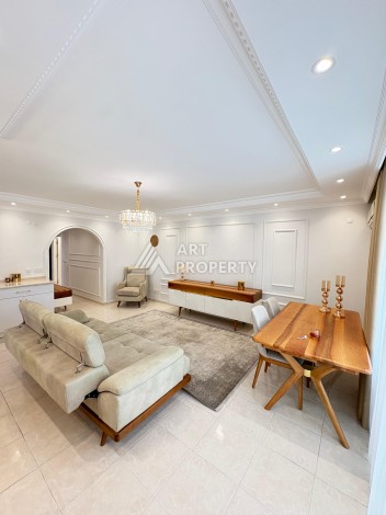 Уютная квартира 2+1 с меюелью, 450 м от моря. Махмутлар, Алания - Ракурс 1