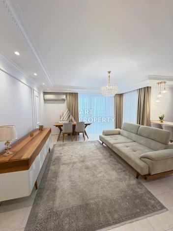 Уютная квартира 2+1 с меюелью, 450 м от моря. Махмутлар, Алания - Ракурс 3