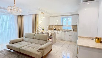 Уютная квартира 2+1 с меюелью, 450 м от моря. Махмутлар, Алания - Ракурс 7