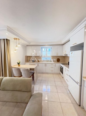 Уютная квартира 2+1 с меюелью, 450 м от моря. Махмутлар, Алания - Ракурс 7