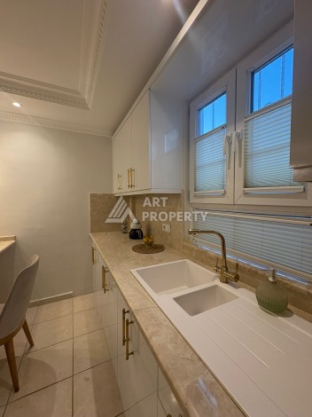 Уютная квартира 2+1 с меюелью, 450 м от моря. Махмутлар, Алания - Ракурс 8