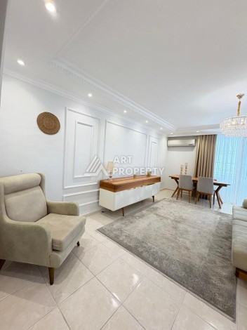 Уютная квартира 2+1 с меюелью, 450 м от моря. Махмутлар, Алания - Ракурс 9