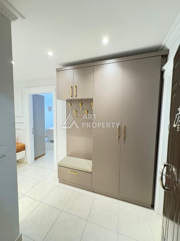 Уютная квартира 2+1 с меюелью, 450 м от моря. Махмутлар, Алания - Ракурс 10