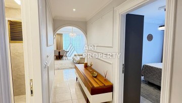 Уютная квартира 2+1 с меюелью, 450 м от моря. Махмутлар, Алания - Ракурс 12