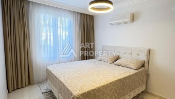 Уютная квартира 2+1 с меюелью, 450 м от моря. Махмутлар, Алания - Ракурс 22