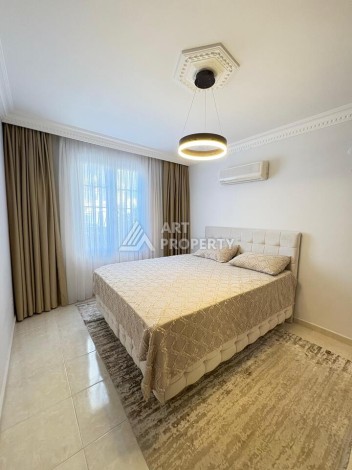Уютная квартира 2+1 с меюелью, 450 м от моря. Махмутлар, Алания - Ракурс 21