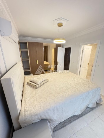 Уютная квартира 2+1 с меюелью, 450 м от моря. Махмутлар, Алания - Ракурс 24