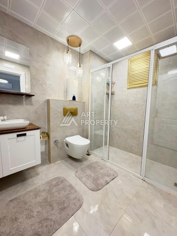 Уютная квартира 2+1 с меюелью, 450 м от моря. Махмутлар, Алания - Ракурс 27