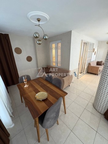 Уютная квартира 2+1 с меюелью, 450 м от моря. Махмутлар, Алания - Ракурс 28