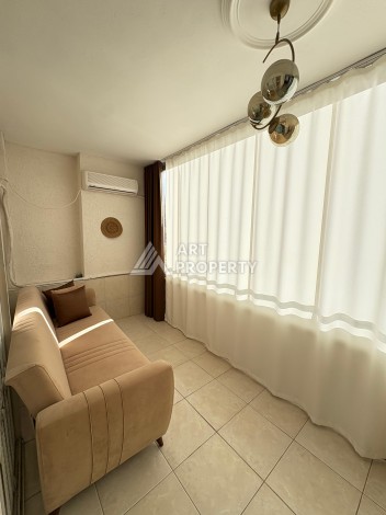 Уютная квартира 2+1 с меюелью, 450 м от моря. Махмутлар, Алания - Ракурс 37