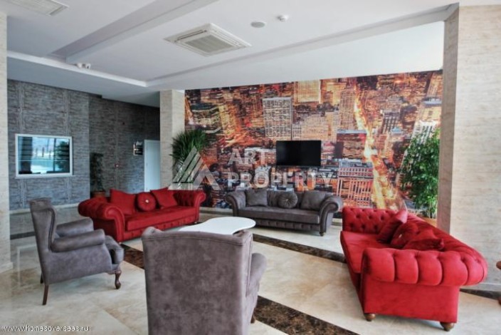 Квартира-студия в центре Махмутлара, 500 метров до моря - Ракурс 16