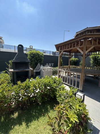 Квартира 1+1 в резиденции с отлично организованной территорией, 50 кв.м. Авсаллар, Алания - Ракурс 1