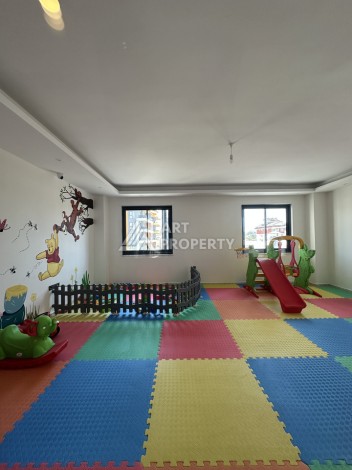 Квартира 1+1 в резиденции с отлично организованной территорией, 50 кв.м. Авсаллар, Алания - Ракурс 3