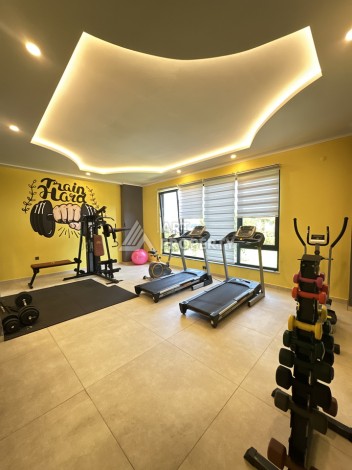 Квартира 1+1 в резиденции с отлично организованной территорией, 50 кв.м. Авсаллар, Алания - Ракурс 5