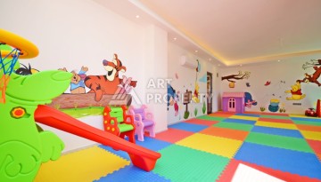 Квартира 1+1 в резиденции с отлично организованной территорией, 50 кв.м. Авсаллар, Алания - Ракурс 17