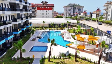 Квартира 1+1 в резиденции с отлично организованной территорией, 50 кв.м. Авсаллар, Алания - Ракурс 23