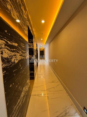 Квартира 1+1 в новом доме 2023 года с отельной инфраструктурой в районе Авсаллар - Ракурс 9