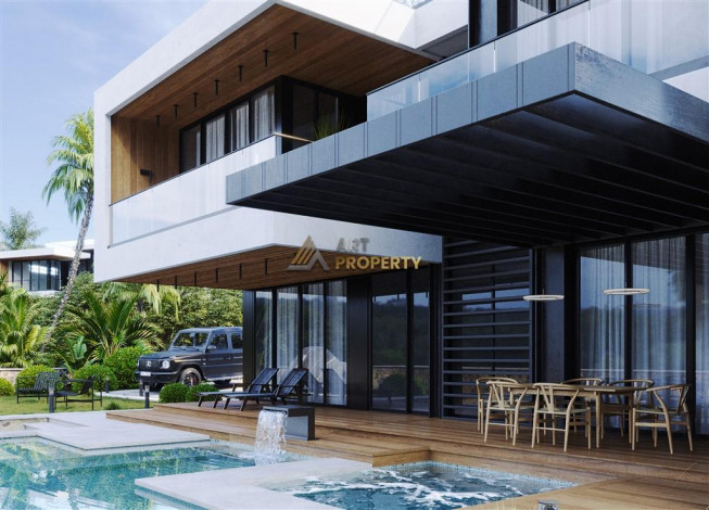 Последняя вилла в новом проекте вилл в районе Бекташ, Алания, 182-251 м2 - Ракурс 4